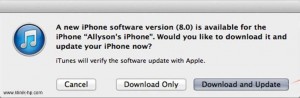 Cara Mudah Install atau Upgrade iOS 8 Menggunakan iTunes 