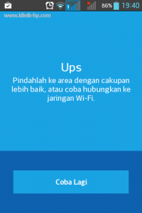 Solusi BBM Koneksi Error di Android