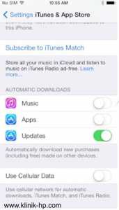  cara mematikan otomatis update dan download di iPhone