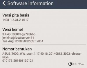 Cara Update Firmware di Asus Zenfone 5 Manual