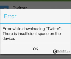 Solusi insufficient space on device di Android