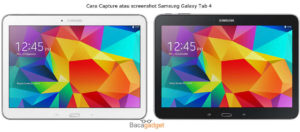 Cara Capture atau Screenshot Samsung Galaxy Tab 4 Mudah