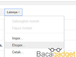 Cara memindahkan kontak Android ke iPhone - Export Google Contact