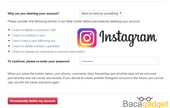 Cara Menghapus Akun Instagram Dengan Mudah Terbaru !