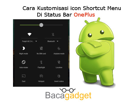 Cara Menghapus & Menambah Icon Status Bar OnePlus