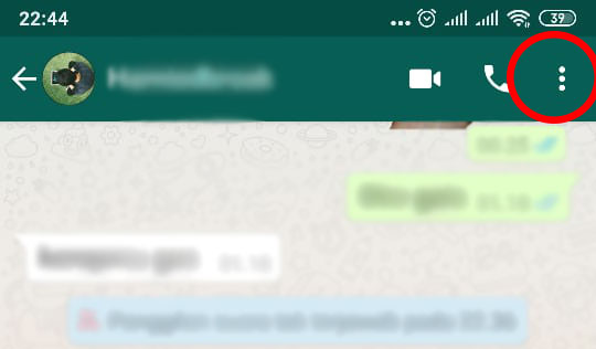 Cara Mematikan Notifikasi WhatsApp Seseorang / Grup (Tidak Semuanya) - Android 1