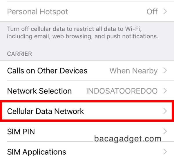 Solusi Hotspot iPhone Hubungi Carrier 100 Berhasil (Tutorial Gambar