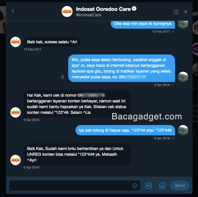 Solusi Pulsa IM3 Berkurang Sendiri / Cepat Habis / Kepotong Terus (Indosat) - complain twitter