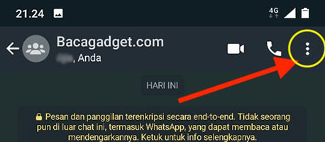 Blokir Notifikasi Grup WA Android - Bacagadget.com