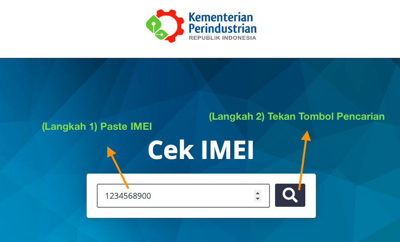langkah - langkah cek IMEI di Kemenperin - Bacagadget.com